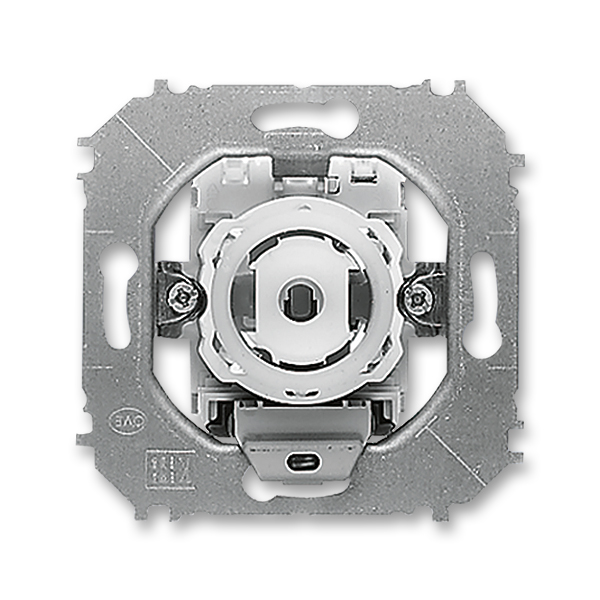 1022-0-0623  Přístroj spínače dvojpólového tlačítkového se signalizační doutnavkou